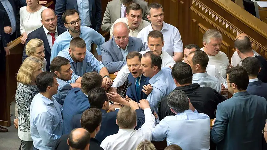 Brawl in the Verkhovna Rada