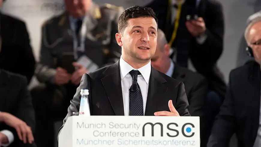 Владимир Зеленский на Мюнхенской конференции по безопасности