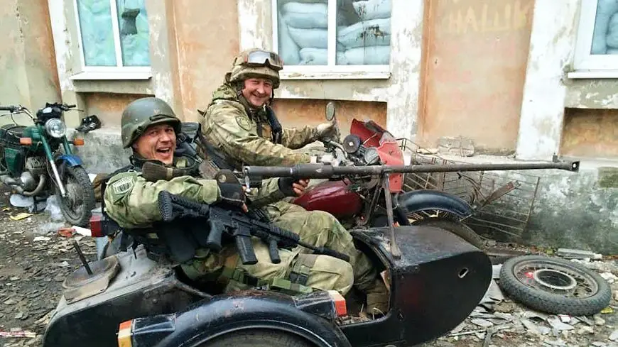 Ukrainians at war