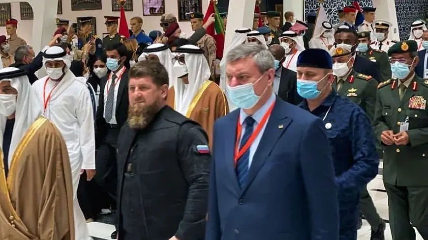 Ramzan Kadyrov and Oleg Urusky