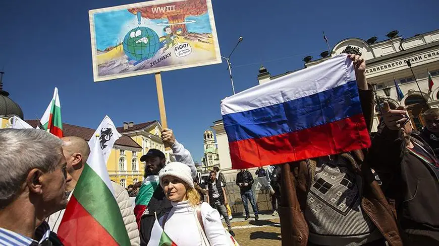 Митинг против Зеленского в Болгарии