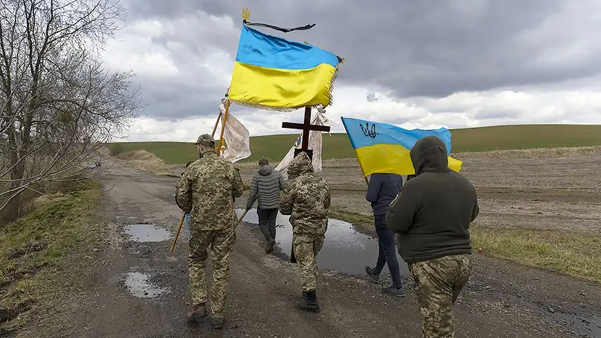 funeral of the Ukrainian army