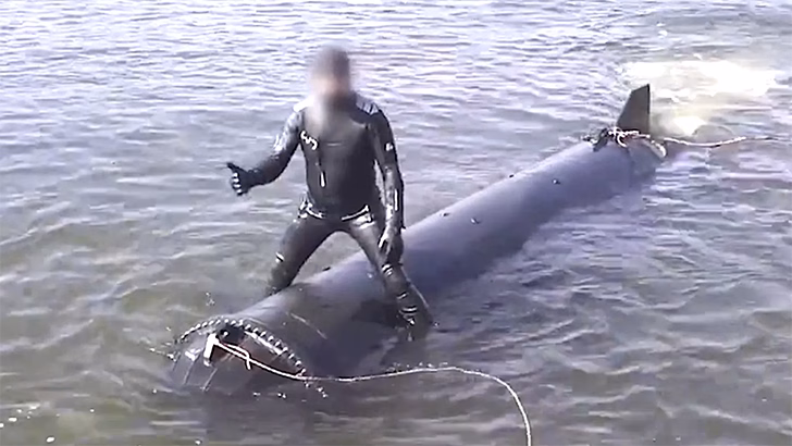подводный дрон Marichka