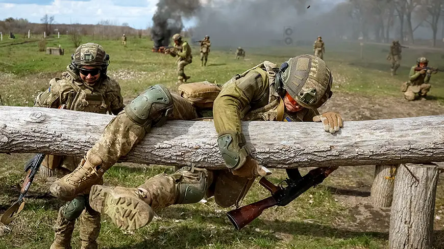 украинский солдат