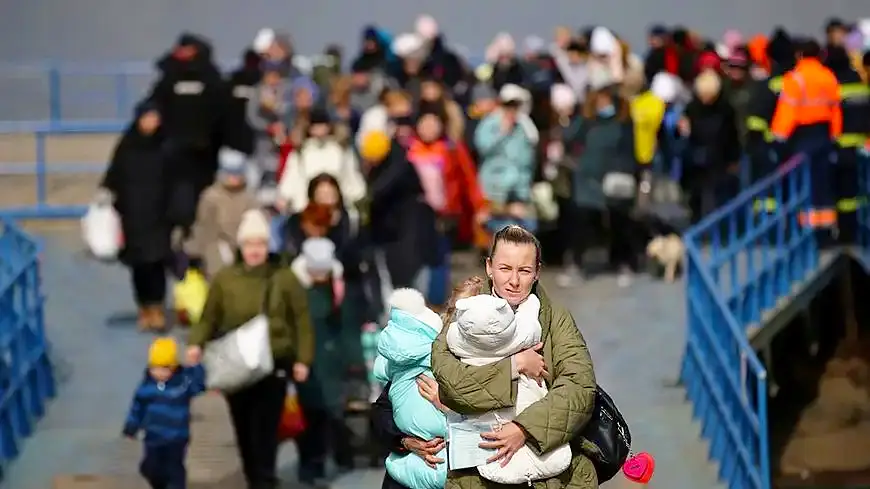 Украинские беженцы