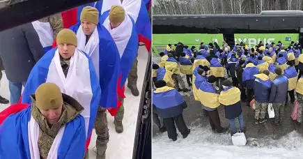 Обмен пленными 500 на 500: Россия и Украина провели крупнейший обмен года