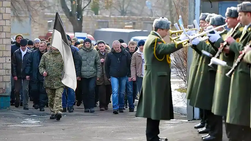 украинские призывники