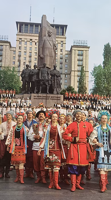 советский праздник в Киеве